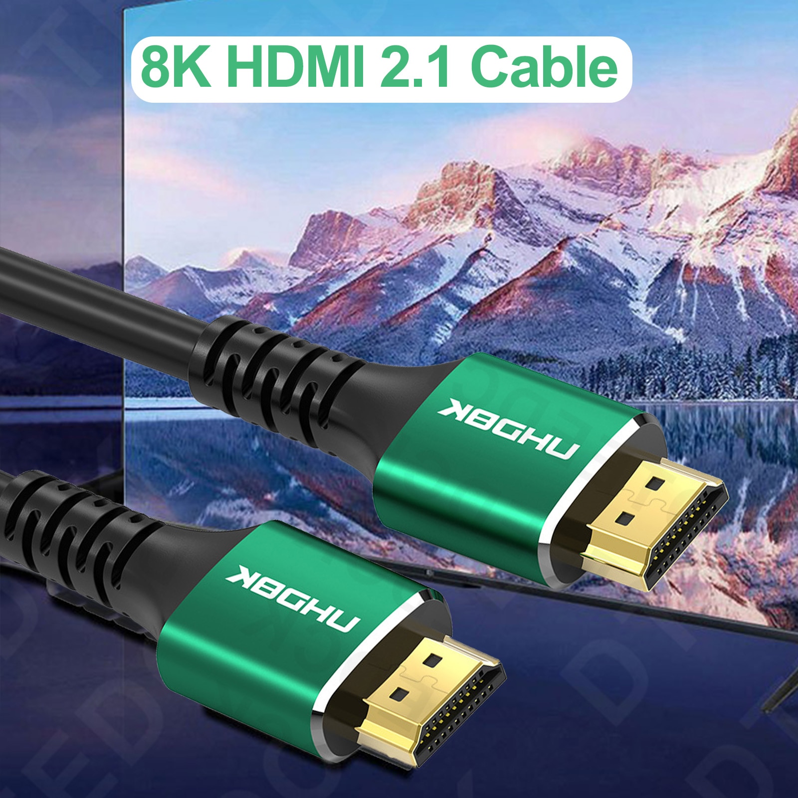 DTEEDCK HDMI ȣȯ ̺ HDMI 2.1 , Xbox ø PS5 PS4 TV ڽ, ũҺ Ʈ HDMI ø  ̾, 8K